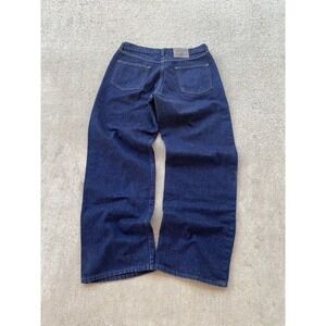 LondonJean Jeans Womens 16 High Rise Wide Leg Denim YKK Zip Authentic Quality Ra